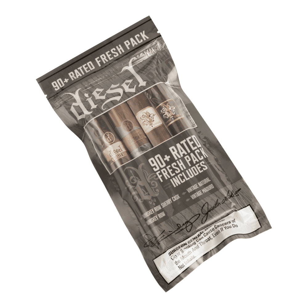 Diesel 90+ Rated 4-Pack Sampler, , cigars